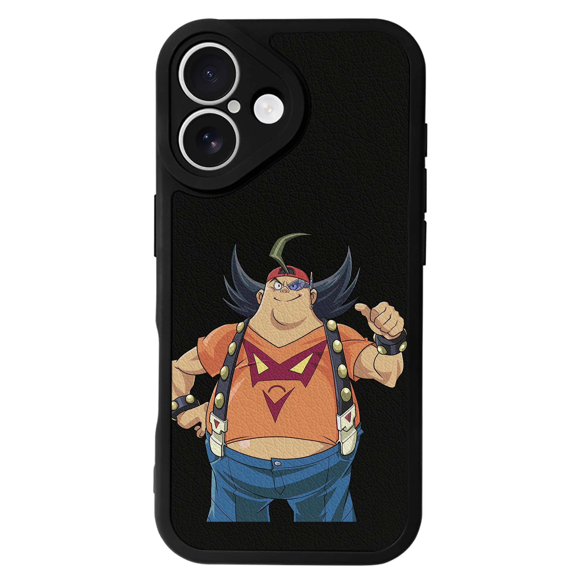 （画像用） 遊☆戯☆王 Yu-Gi-Oh! 【iPhone 16シリーズ対応】シリコンスマホケース（レザー調） 材質：シリコン